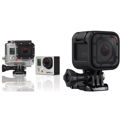 Go Pro Hero 3 Silver Edition ou/et Go Pro Hero Session (MAIN FILM)